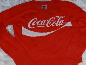 Coca cola sweater med